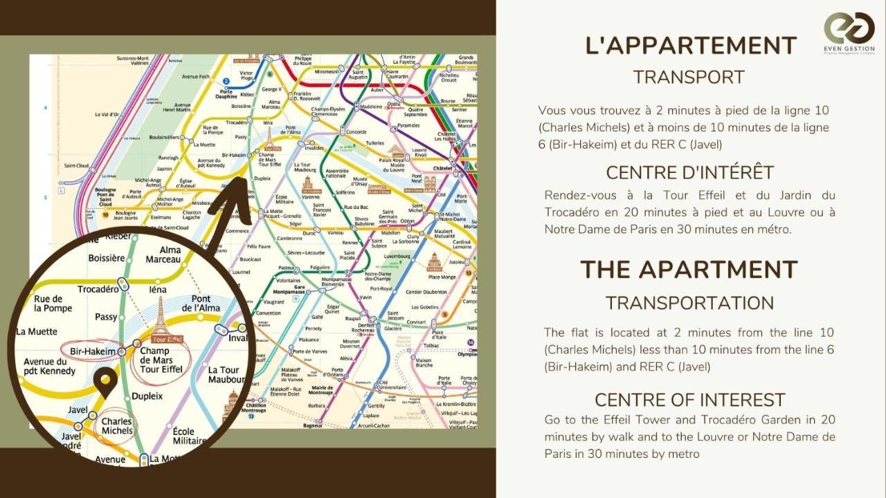 Appart 6Pers#2 Chambres#Beaugrenelle#Paris 15#Ac Kültér fotó